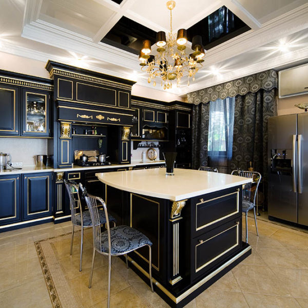 Kitchen In A Modern Apartment